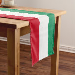 Chemin De Table Court Drapeau hongrois & Sports décoration de la maison<br><div class="desc">Coureurs de table : Ventilateurs de la Hongrie et des sports - J'aime mon pays et drapeaux hongrois pour votre table,  bureau,  salon / décor maison</div>