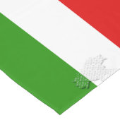 Chemin De Table Court Drapeau italien (Coin)