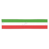 Chemin De Table Court Drapeau italien (Horizontal)