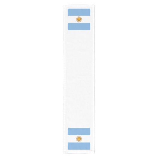 Chemin De Table Court Drapeau : L'Argentine (Devant)