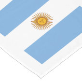 Chemin De Table Court Drapeau : L'Argentine (Coin)
