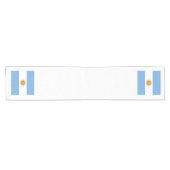 Chemin De Table Court Drapeau : L'Argentine (Horizontal)