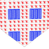 Chemin De Table Court Drapeau mât et chat (Coin)