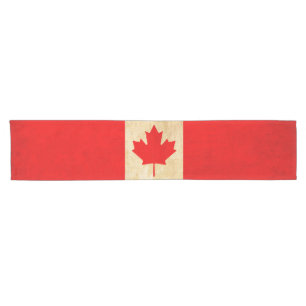 Chemin De Table Court Drapeau national patriotique Vintage original du C