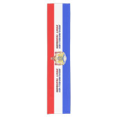 Chemin De Table Court drapeau néerlandais (Devant)
