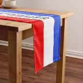 Chemin De Table Court drapeau néerlandais (In Situ)