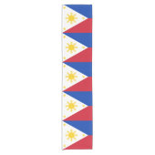 Chemin De Table Court Drapeau philippin, décoration d'une maison de supp (Devant)