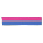 Chemin De Table Court Drapeau SlipperyJoe's Bisexual Pride lavande-rose (Horizontal)