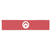 Chemin De Table Court Drapeau tunisien (Horizontal)