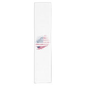 Chemin De Table Court Drapeau USA (Devant)