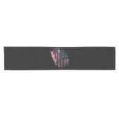 Chemin De Table Court Drapeau USA (Horizontal)