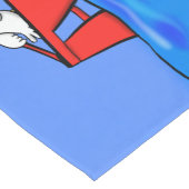 Chemin De Table Court Drôle pélicans rameurs dessin animé (Coin)