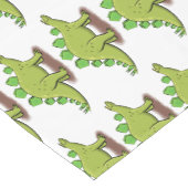 Chemin De Table Court Drôle stegosaurus dinosaure dessin animé (Coin)