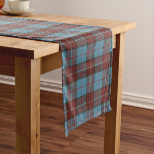Chemin De Table Court Duchesse de Kent Modern Tartan écossais