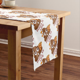 Chemin De Table Court Dunette Emoji de pizza