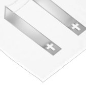 Chemin De Table Court Écouter en 3D Le Stole de prêtre en argent (Coin)