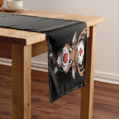 Chemin De Table Court Écran de Noël Top Reindeer Gants en caoutchouc (In Situ)