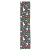 Chemin De Table Court Éffrayant Noël Déplaisant Goth Fête à thème (Devant)