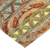 Chemin De Table Court "Élégance géoethnique" (Coin)