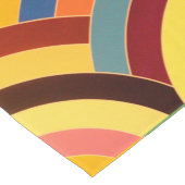 Chemin De Table Court élégant et moderne chevrons (Coin)