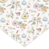 Chemin De Table Court Elégant Motif d'aquarelle d'automne (Coin)