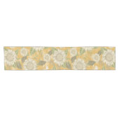 Chemin De Table Court Elégant pays rustique tournesol floral (Horizontal)