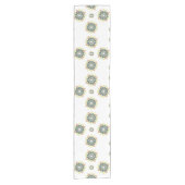 Chemin De Table Court Élégante Étoile géométrique moderne éclate (Devant)