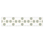 Chemin De Table Court Élégante Étoile géométrique moderne éclate (Horizontal)