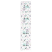 Chemin De Table Court Éléments de l'Aquarelle de Pâques (Devant)