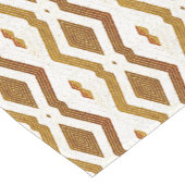 Chemin De Table Court "Embrassez l'élégance de l'art africain" (Coin)