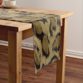 CHEMIN DE TABLE COURT EMPREINTE DE LÉOPARD ANIMAL (In Situ)
