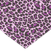 Chemin De Table Court Empreinte de léopard pourpre (Coin)
