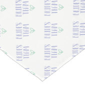 Chemin De Table Court Équipe de mariée (Coin)