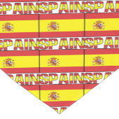 Chemin De Table Court Espagne Drapeau espagnol Carrelé personnalisé (Coin)