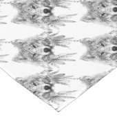 Chemin De Table Court Esprit tribal de loup (Coin)