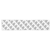 Chemin De Table Court Esprit tribal de loup (Horizontal)