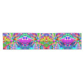 Chemin De Table Court Esquisse Imaginaire Art - Neon Abstrait Maj 1 (Horizontal)