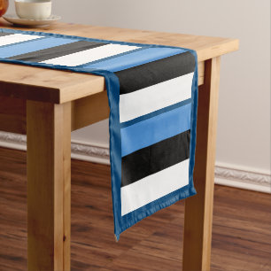 Chemin De Table Court Estonie Drapeau & Sports décoration de la maison /