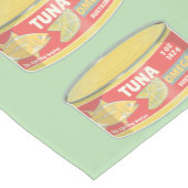 Chemin De Table Court Étanche de thon en conserve de poisson rétro (Coin)