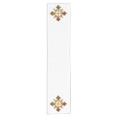 Chemin De Table Court Ethiopien Rootz Meskel Cross Table Runner (Devant)