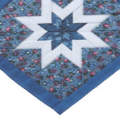 Chemin De Table Court étoile bleue (Coin)