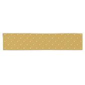 Chemin De Table Court Étoiles Festive Gold Twinkling (Horizontal)