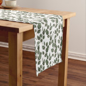 Chemin De Table Court Eucalyptus Vert Botanique Vert Vert Vert Vert (In Situ)