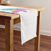 Chemin De Table Court Exotic Rainbow Hummingbird (In Situ)