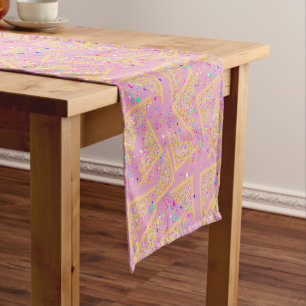 Chemin De Table Court Fairy Pain saupoudrer motif fun Party