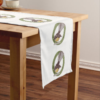 Chemin De Table Court Fantail New Zealand Bird