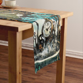 Chemin De Table Court Fantastique horloge vapeur (In Situ)