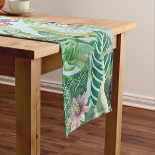 Chemin De Table Court Fantastique Rainforest Paradise Courte Table Runne