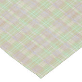 Chemin De Table Court Farmhouse Neutral Sage Plaid (Coin)