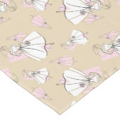 Chemin De Table Court Fashion Bride Neutral Group Multi table runner (Coin)